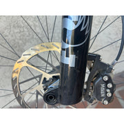 2025 Santa Cruz Vala 1 CC MX  X0 AXS RSV, Medium Demo Bike, Non Drive Side Fork Blemishes
