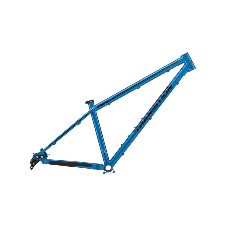 2024 Transition TransAM Steel Frame, blue, full view.