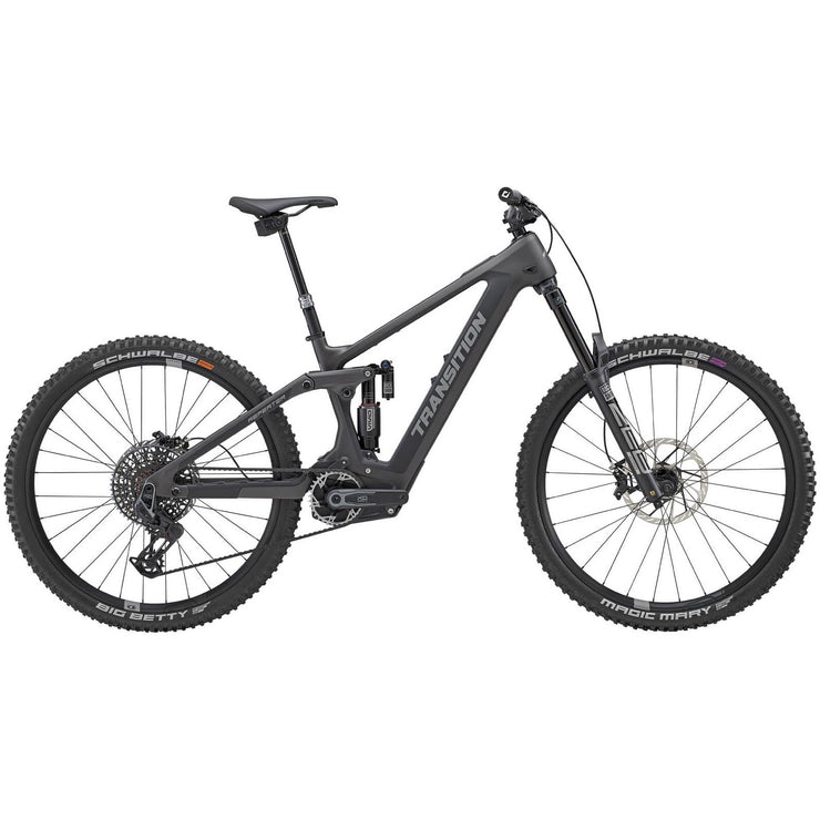 Transition Repeater PT Carbon X0 AXS, Graphite Grey, Full View.