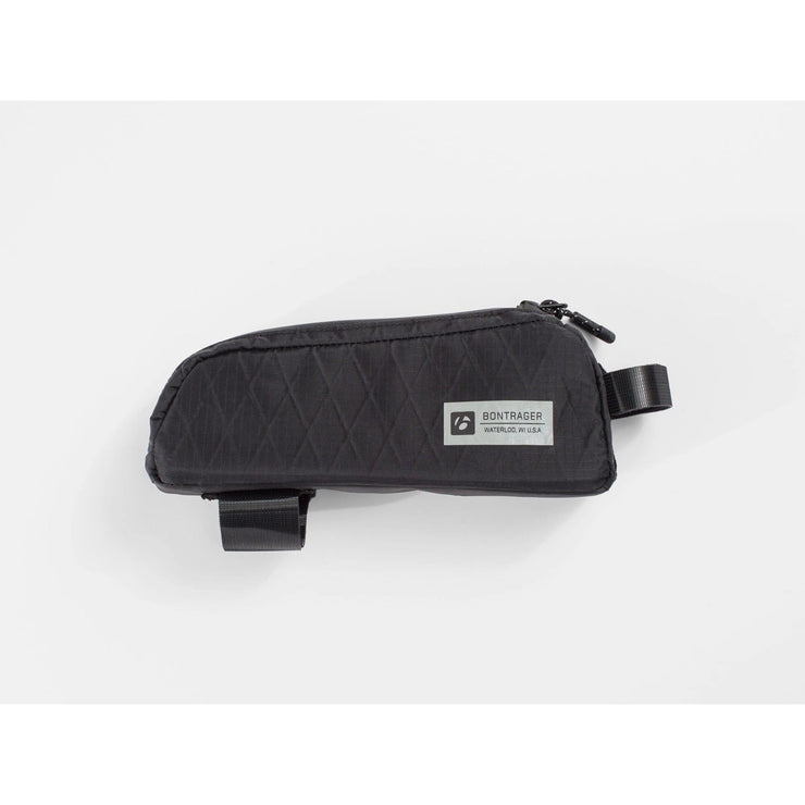 Bontrager Adventure Top Tube Bag, black, full view.
