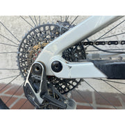 2025 Santa Cruz Vala 1 CC MX  X0 AXS RSV, Medium Demo Bike, Drive Side Chainstay Scratches