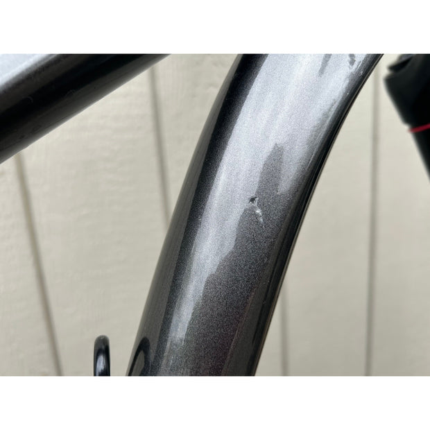 Giant Trance X 29 2 - DEMO, Side of Down Tube Paint Chip Drive Side