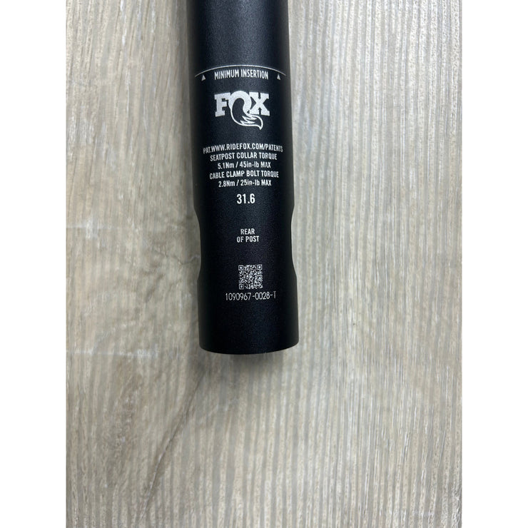 Fox Transfer SL Performance Elite XL, Take Off Part, Serial Number