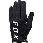 Fox Ranger Gel Glove, vertical logo, finger view.