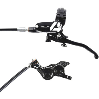 Hope Tech 4 V4 Disc Brake and Lever, Black