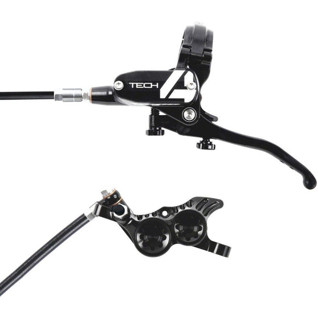 Hope Tech 4 V4 Disc Brake and Lever, Black