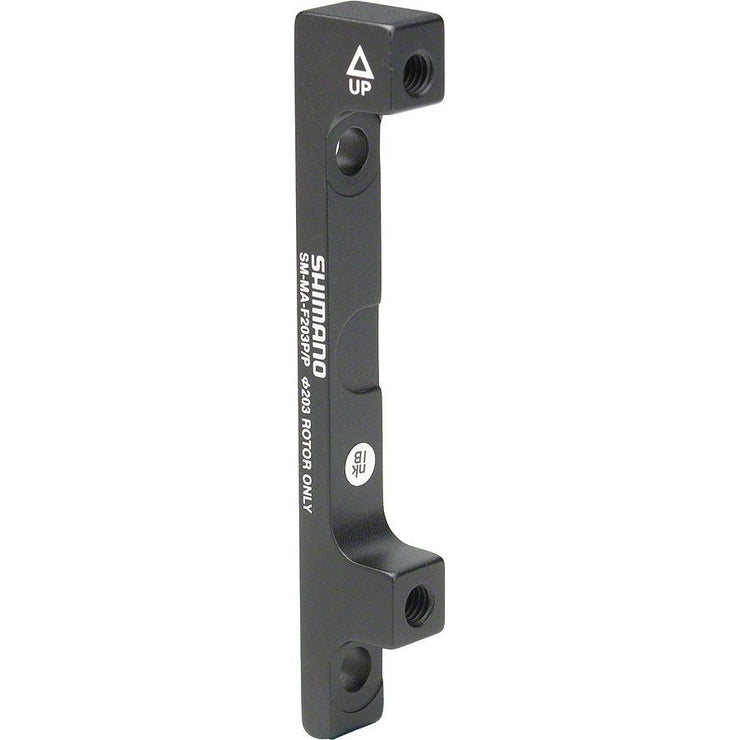 Shimano Disc Brake Adapter SM-MA-F203P/PA, full view.
