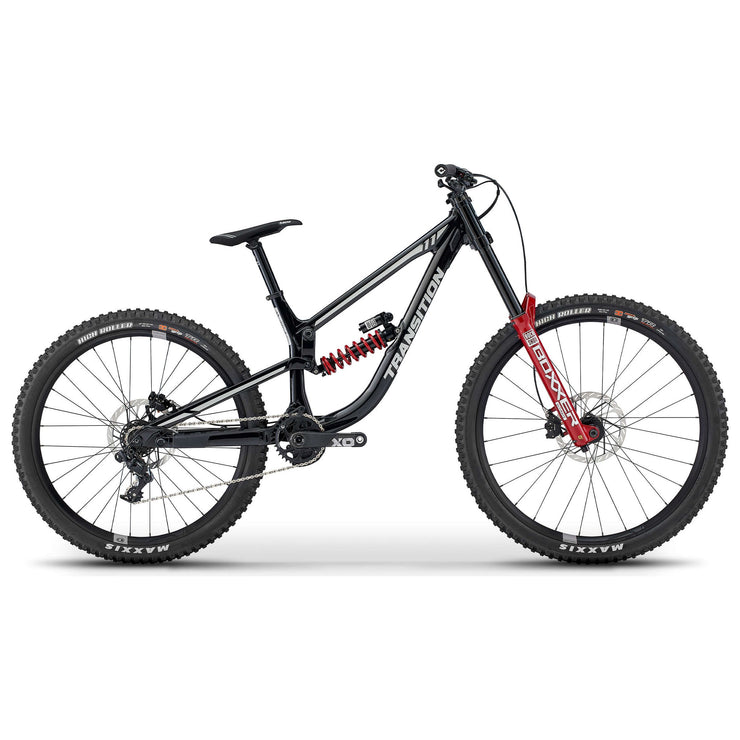 Transition TR11 Alloy X0 MX, black stallion, full view.