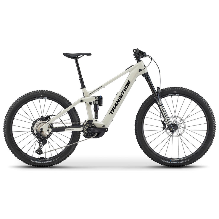 Transition Regulator CX XT, glacier white, full view.