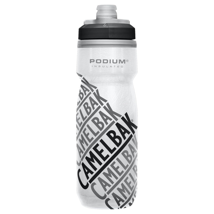 Camelbak Podium Dirt Chill Water Bottle 21 oz — Race Edition, full view.
