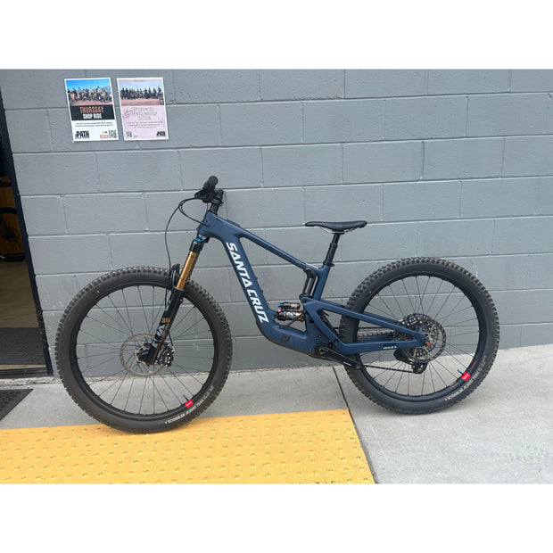 2025 Santa Cruz Heckler SL CC MX X0 AXS RSV Small, Demo Bike, Non Drive Side Full View