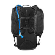 Camelbak M.U.L.E. Evo 100oz, black, back view.