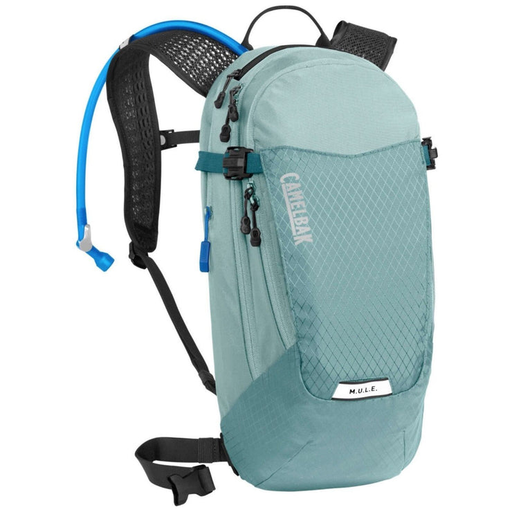 Camelbak Women's M.U.L.E. 12 100oz, Blue Haze, Front View