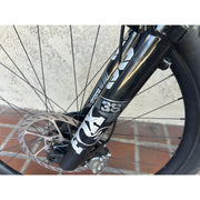 Santa Cruz Bullit 4 C MX 26 MD GX AXS, Medium Demo Bike, Non Drive Side Fork Scratches