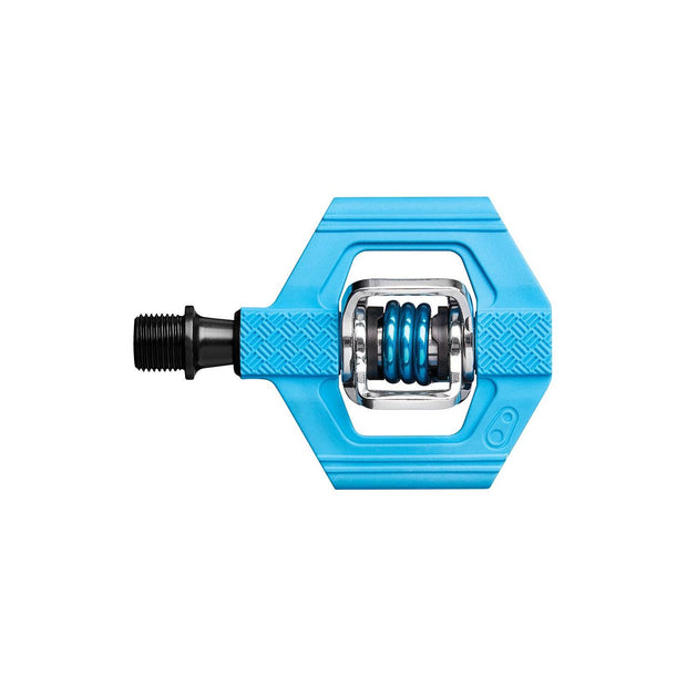 Crankbrothers Candy 1 Pedals - Blue, full view.