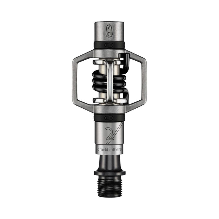 Crankbrothers Egg Beater 2 Dual Sided Clipless Pedals - Black, full view.