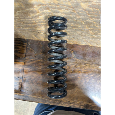 Fox Steel Coil Spring Black 300lb x 3.70 in, Blem Part, Full View