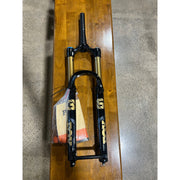 FOX 36 Factory Suspension Fork - 27.5", 160 mm, 15 x 110 mm, Kabolt-X, 44mm Offset, GRIP X Damper, Shiny Black, Take Off, Full View