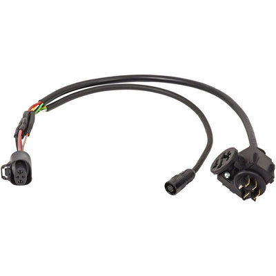 Bosch PowerPack Frame Y-Cable - 370mm Shimano HISync eBike System 2, full view.