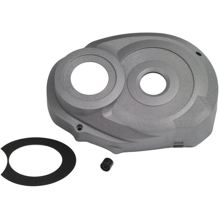 Bosch Design Drive Unit Cover - Left Platinum, BDU2XX, full view.