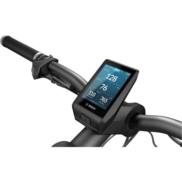 Bosch Nyon Head Unit Display - BUI350, full view, mounted.