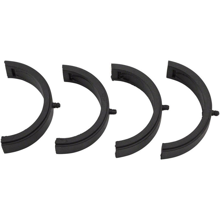 Bosch Nyon Display Holder Handlebar Shims -  31.8mm Set/4, full view.