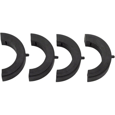 Bosch Nyon Display Holder Handlebar Shims -  25.4mm Set/4, full view.