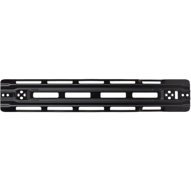 Bosch Battery Mounting Rail Powertube 500 Horizontal With Edge Protection, front view.