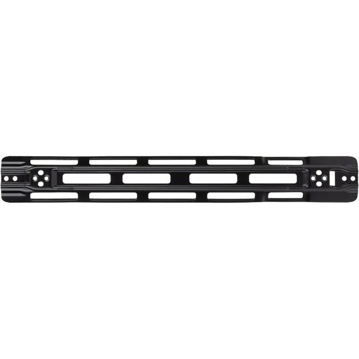 Bosch Battery Mounting Rail Powertube 500 Vertical With Edge Protection, front view.