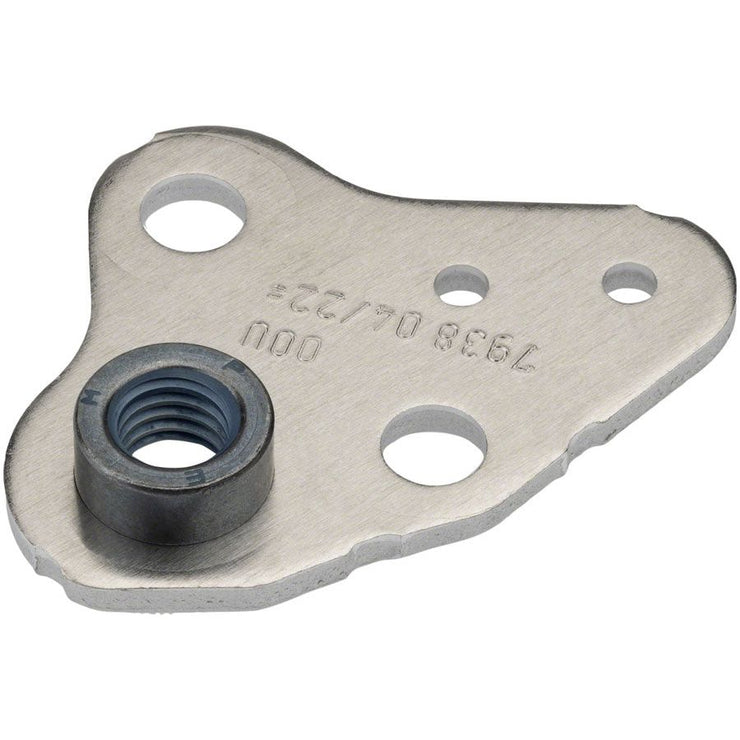Bosch Drive Unit Mounting Plate - Short Left, back view.