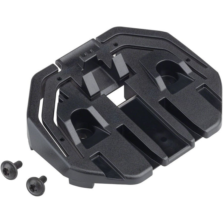 Bosch PowerTube Mounting Plate Kit - Horizontal Mount, full view.