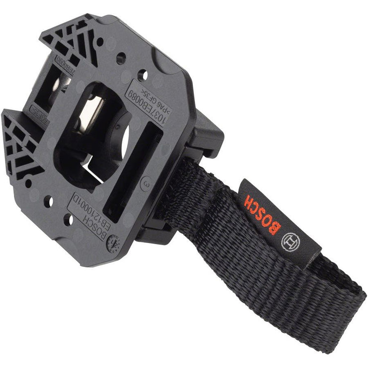 Bosch PowerTube Mounting Kit - Lock Side, Horizontal Axia, mount view.