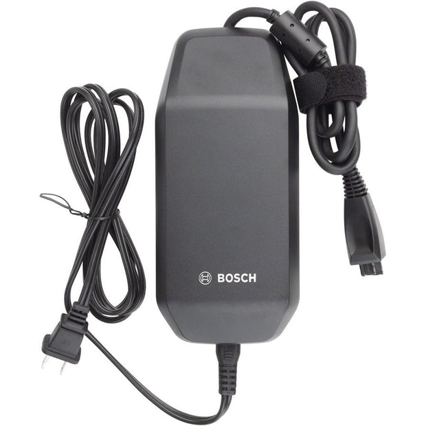 Bosch Standard Battery Charger- 4A- the smart system, head on view.