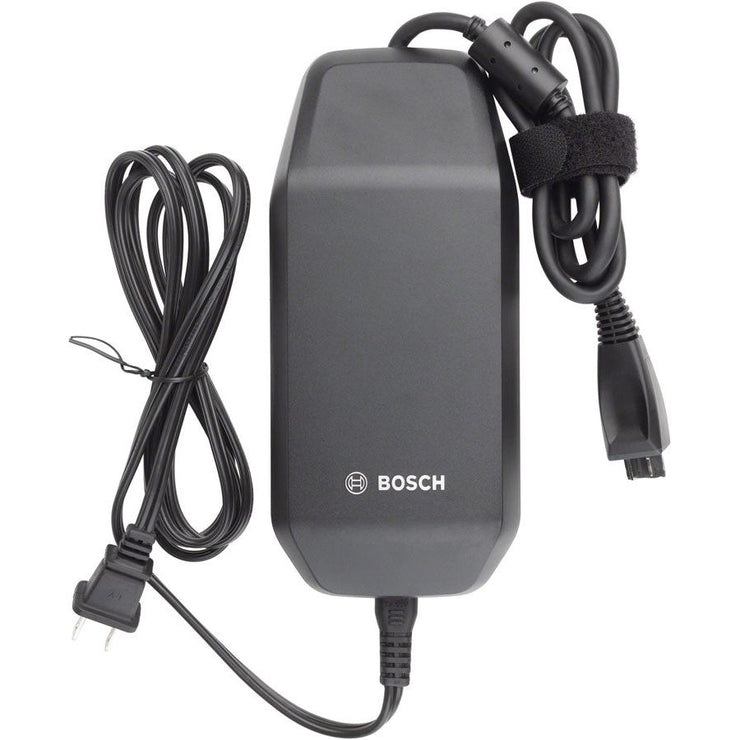 Bosch Standard Battery Charger- 4A- the smart system, head on view.
