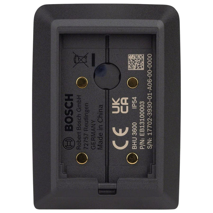Bosch Kiox 300 Display - BHU3600 the smart system display, back view.