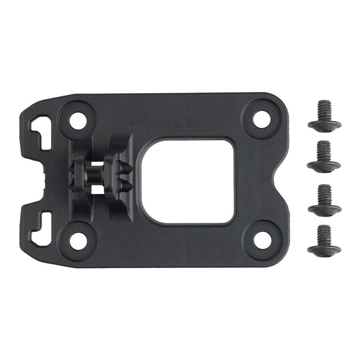 Bosch CompactTube Vertical Plug Side Axial/Pivot Screw-On Plate Kit - BBP324Y, flat view.