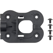 Bosch CompactTube Vertical Plug Side Fixed Screw-On Plate Kit - BBP324Y, flat view.
