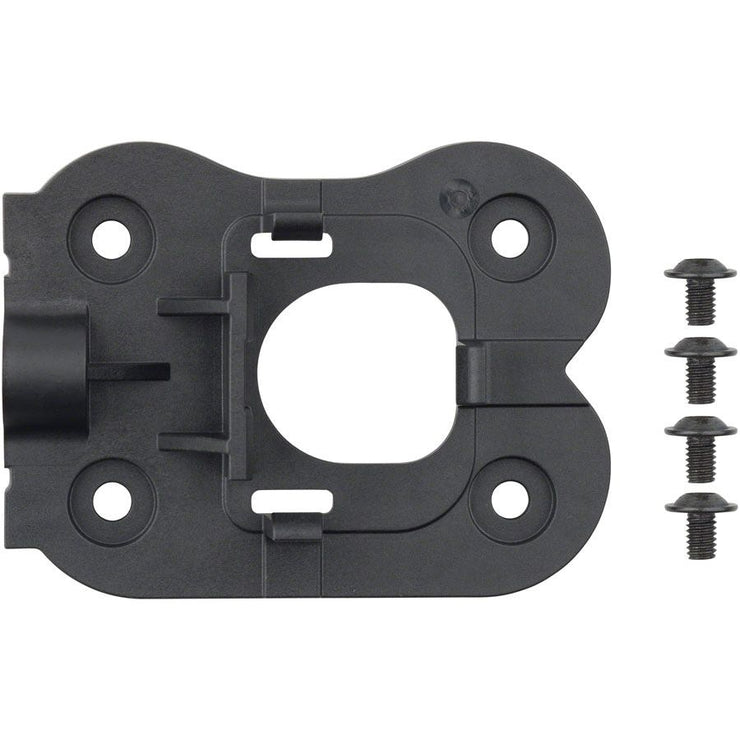Bosch CompactTube Vertical Plug Side Fixed Screw-On Plate Kit - BBP324Y, flat view.
