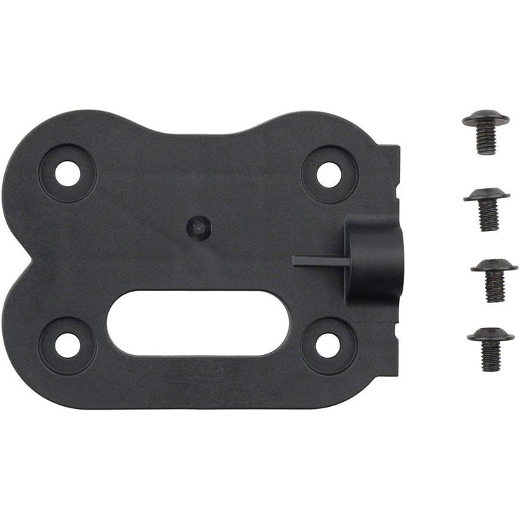 Bosch CompactTube Vertical Fixed Mount Screw-On Plate Kit - BBP324Y, flat view.
