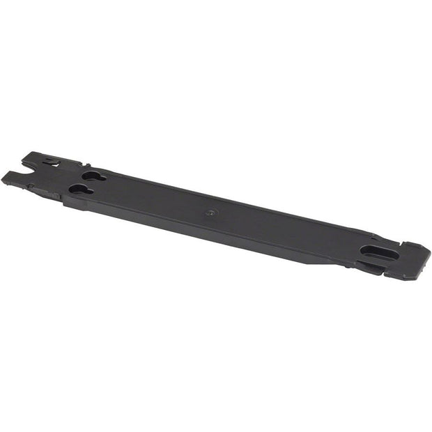 Bosch Rail for PowerPack Rack Mount 400/500 Batteries, front view.