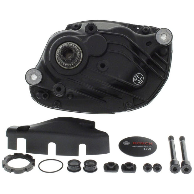 Bosch Performance Line CX Drive Unit Kit - Narrow, deconstructed view.