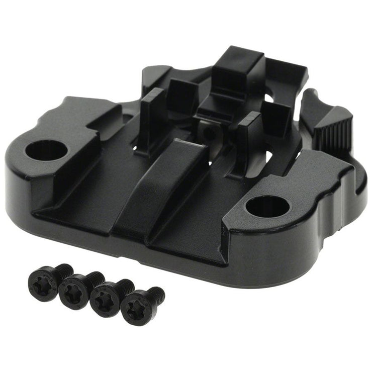 Bosch PowerTube 600 Screw on Plate Kit - Pivot Lock Side, full view.