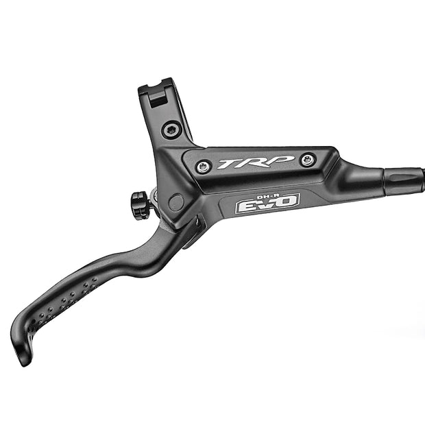 TRP DH-R EVO HD-M846 Black Brakes, lever view.