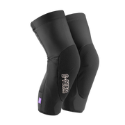Black knee pads with G-Form logo on a white background