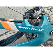 Pivot Shuttle LT Pro X0 Eagle w/ Mixed Alloy Wheels, Medium Demo Bike, Non Drive Side Seatstay Blemishes