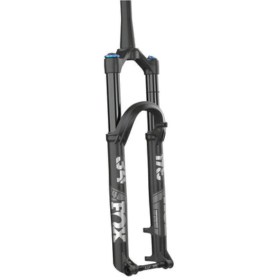 Fox 34 Perfomance Elite 130mm Fork - 29” 44mm Rake, Grip X, matte black, full view.