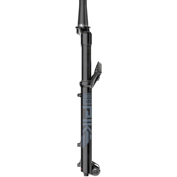 RockShox Pike Select Charger RC Suspension Fork, Gloss Black, side view.