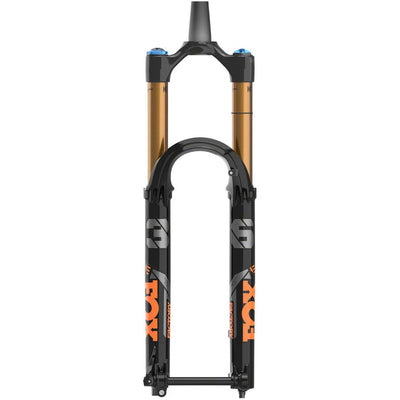 Fox 36 E-Optimized Factory Suspension Fork - 27.5”, 160mm, 44mm Rake, Grip 2, front view.