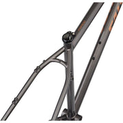 Salsa Fargo Frameset - 29”, Steel, Graphite, seat clamp view.