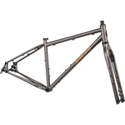 Salsa Fargo Frameset - 29”, Steel, Graphite, full view.